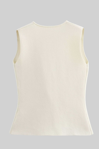 Summer Buttoned Knit Top