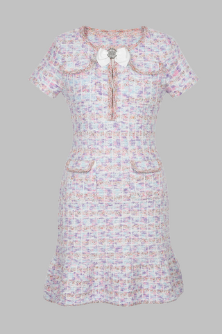 Pastel Charm Mini Dress