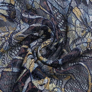 Elegant Black Lace Strapless Corset Long Dress with Sheer Fishtail Skirt and Matching Opera Gloves