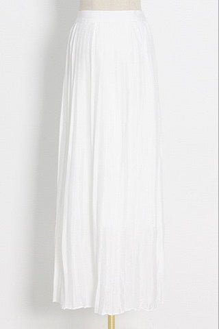 High-Neck Layered dress with Pleated Skirt