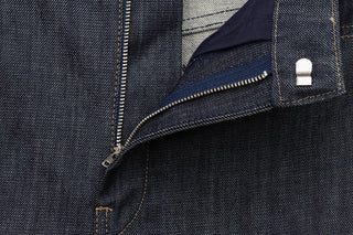 Classic Wide-Leg Denim Pants