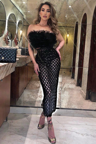 Maryana Elegant Feather Set