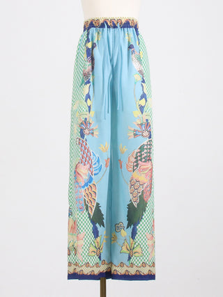 Azure Sky Long Sleeve Print Set