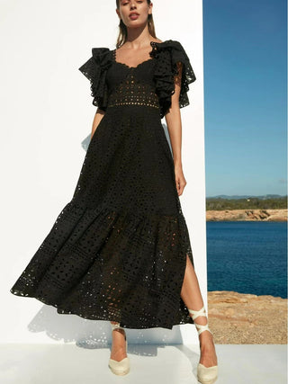 Summer Splendor Patterned Long Dress