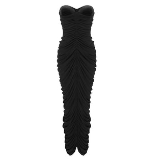 Backless Elegant Strapless  Long Dress