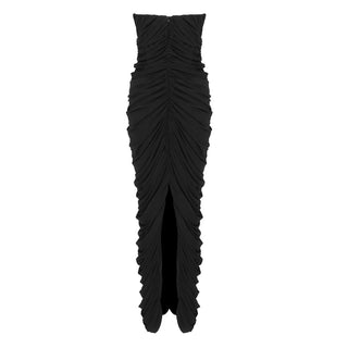Backless Elegant Strapless  Long Dress