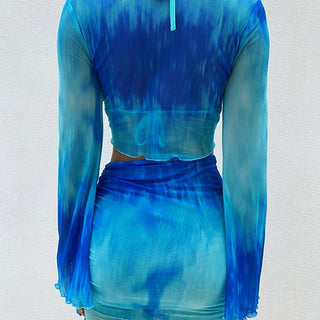 Quinn Tie Dye Cover Up Set