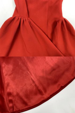 Elegant Fit-and-Flare Off-Shoulder Mini Dress