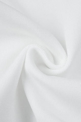 Strapless Mesh-Bandage long dress