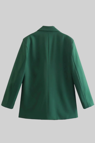 Oversized Elegance Double-Breasted Blazer