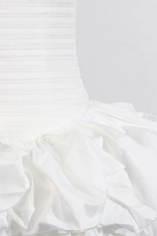 Strapless Bubble Mini Dress