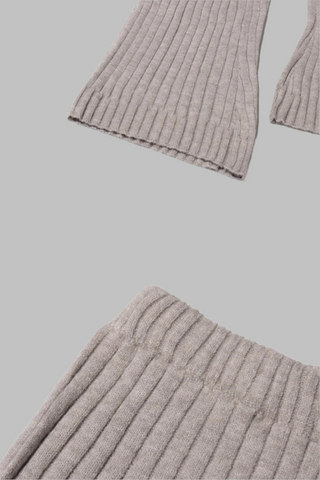 Cozy Luxe Ribbed Knit 3-Piece Set