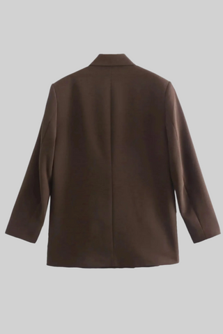 Oversized Elegance Double-Breasted Blazer
