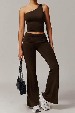 High-Waist Flare Sport Leggings