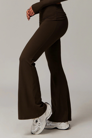High-Waist Flare Sport Leggings