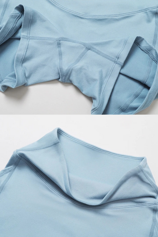 High-Waist Seamless Sport Shorts