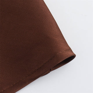 Satin Halter Backless Long Dress