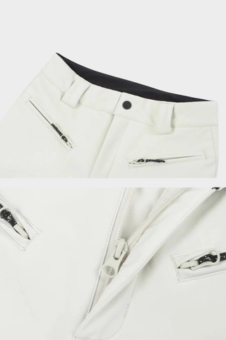 Tailored Performance Ski Pants with Flared Leg and Sculpting Fit