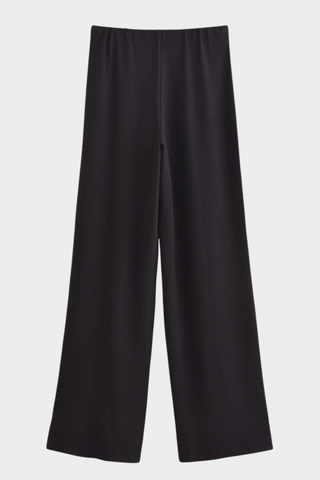 Soft Lounge Relaxed Top & Wide-Leg Pants Set – Lightweight Jersey, Long Sleeve, Minimal Design