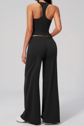 Flow Racerback Tank & Wide Leg Pants Set