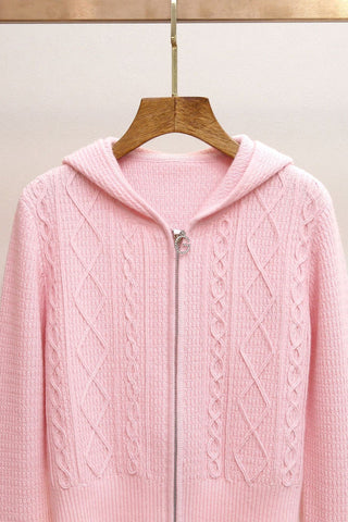 Cozy Ribbed Hoodie & Wide-Leg Knit Set