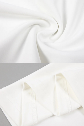 Elegant Mermaid Evening Long Dress with Draped Bust and Matching Gloves