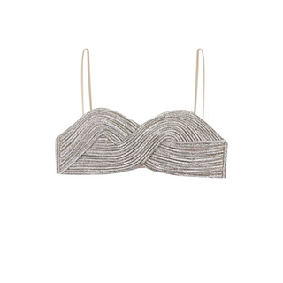 Infinite Sparkle Sleeveless Crop Top