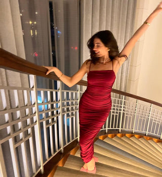 Elena Sleeveless Backless Long Dress