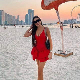 Judy Sleeveless Bandage Mini Dress