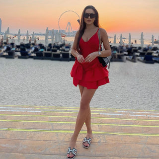 Judy Sleeveless Bandage Mini Dress