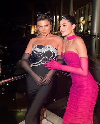 Mariya Strapless Bandage Long Dress