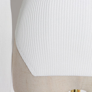 Long Sleeve Knitted Bodysuit
