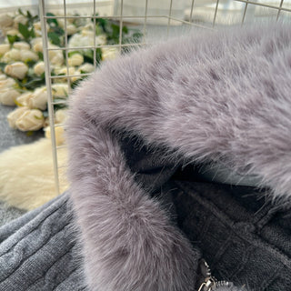 Soft Knit Turtleneck Sweater & Long Pants Cozy Set