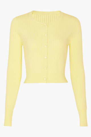 Everyday Chic Ribbed Button-Up Knit Cardigan