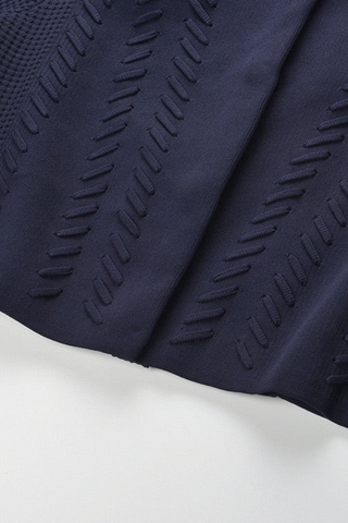 Sleeveless Knit Mini Dress – Sculpting Fit, Flared Skirt, Premium Stretch Fabric