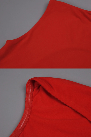 Open Back High Neck Long Evening Dress with Draped Detail