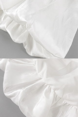 Butterfly Sequin Strapless Butterfly Embroidery Mini Dress