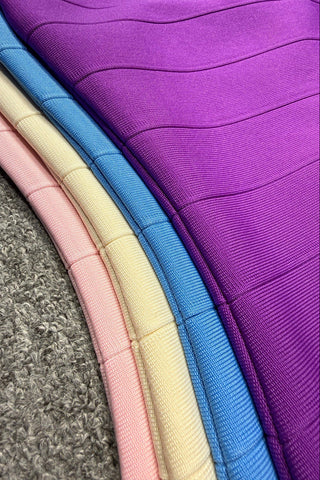 Sleeveless Bandage Mini Dress with Sculpted Fit – Premium Stretch Knit