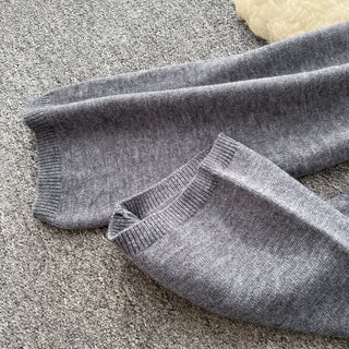 Soft Knit Turtleneck Sweater & Long Pants Cozy Set