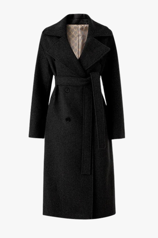 Structured Belted Longline Coat
