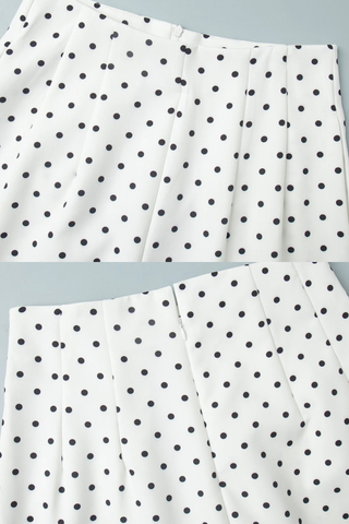 Monroe Polka Dot Peplum Set