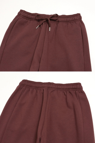 Relaxed Zip-Up Hoodie & Wide-Leg Sweatpants Set