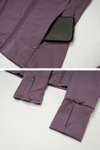 3-Piece Women’s Yoga Set – Cropped Tank, Zip Jacket & Wide-Leg Pants Activewear Set