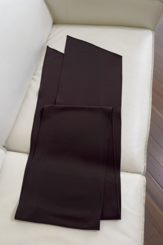 Asymmetric Corset long Dress with Draped Neck Scarf