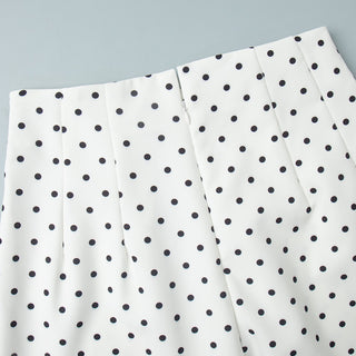Monroe Polka Dot Peplum Set
