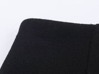 Tailored Fur Hem Shorts – Soft Fabric & Plush Trim