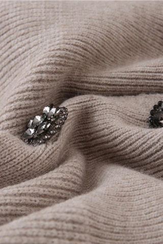 Ribbed Knit Cardigan & Pleated Skirt Set – Soft Cozy Two-Piece Outfit for Fall & Winter