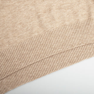 Soft Knit Two-Piece Set with Long-Sleeve Turtleneck and Relaxed Pants