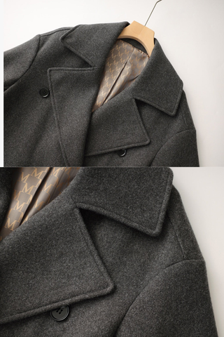 Structured Belted Longline Coat