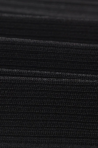 Ribbed Long Sleeve Top with Lace V-Neck – Stretch Knit